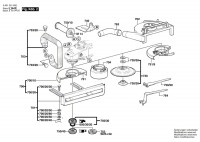Bosch 0 601 351 820 Gws 2000-180 J Angle Grinder 230 V / Eu Spare Parts